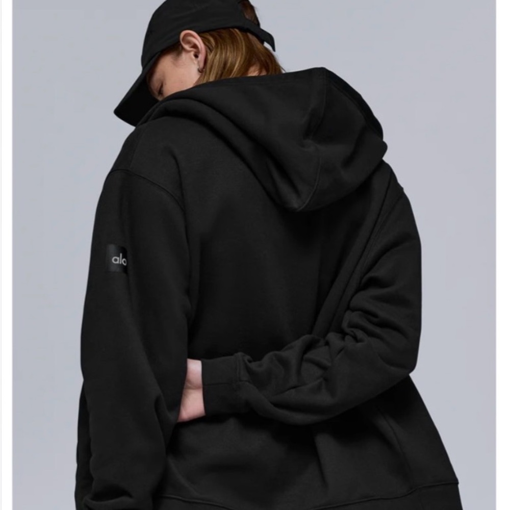 ALO Yoga Black Hoodie Jacket